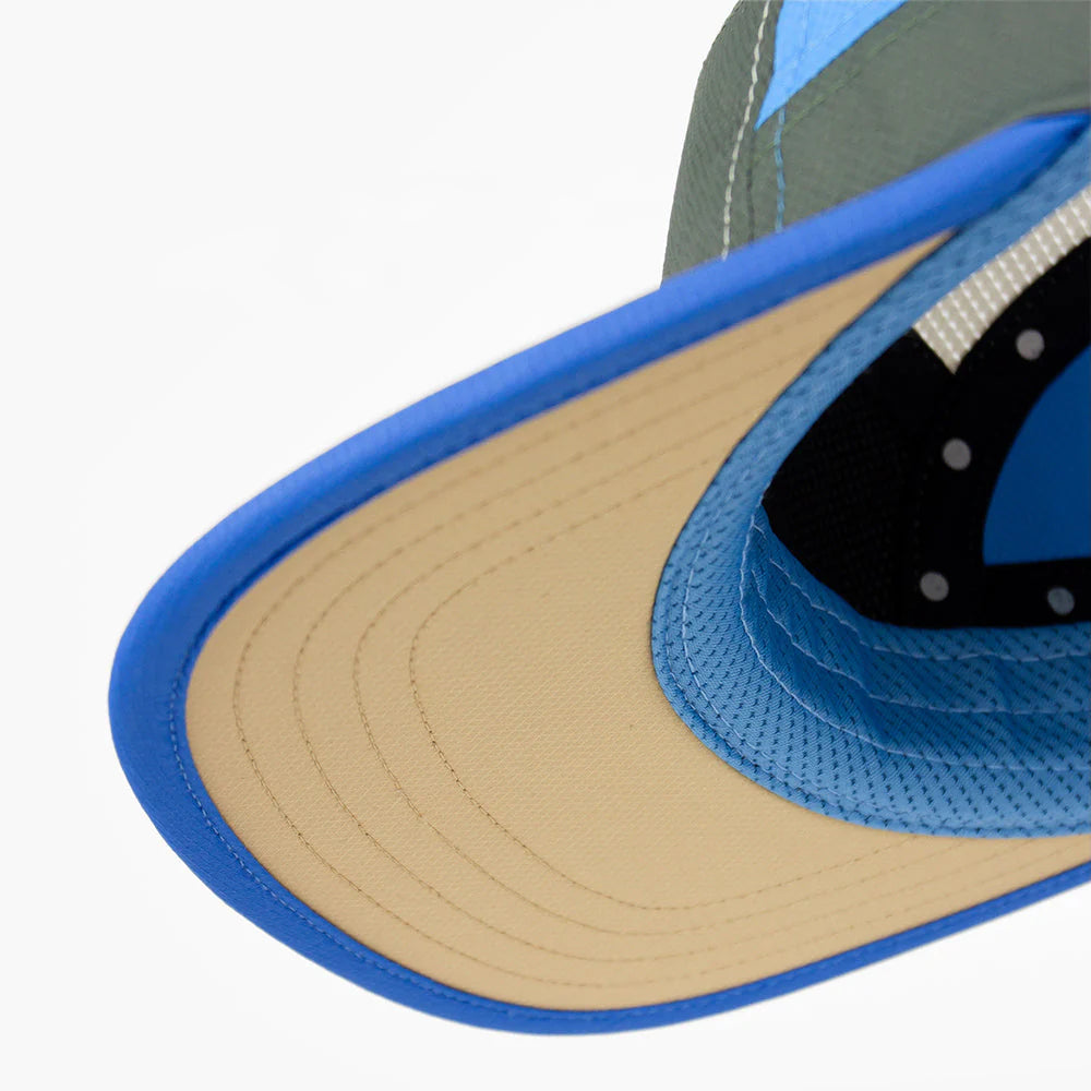 Ciele Athletics - GOCap Field - Iconic Bar - seaweed / rainy day - casquette running unisexe