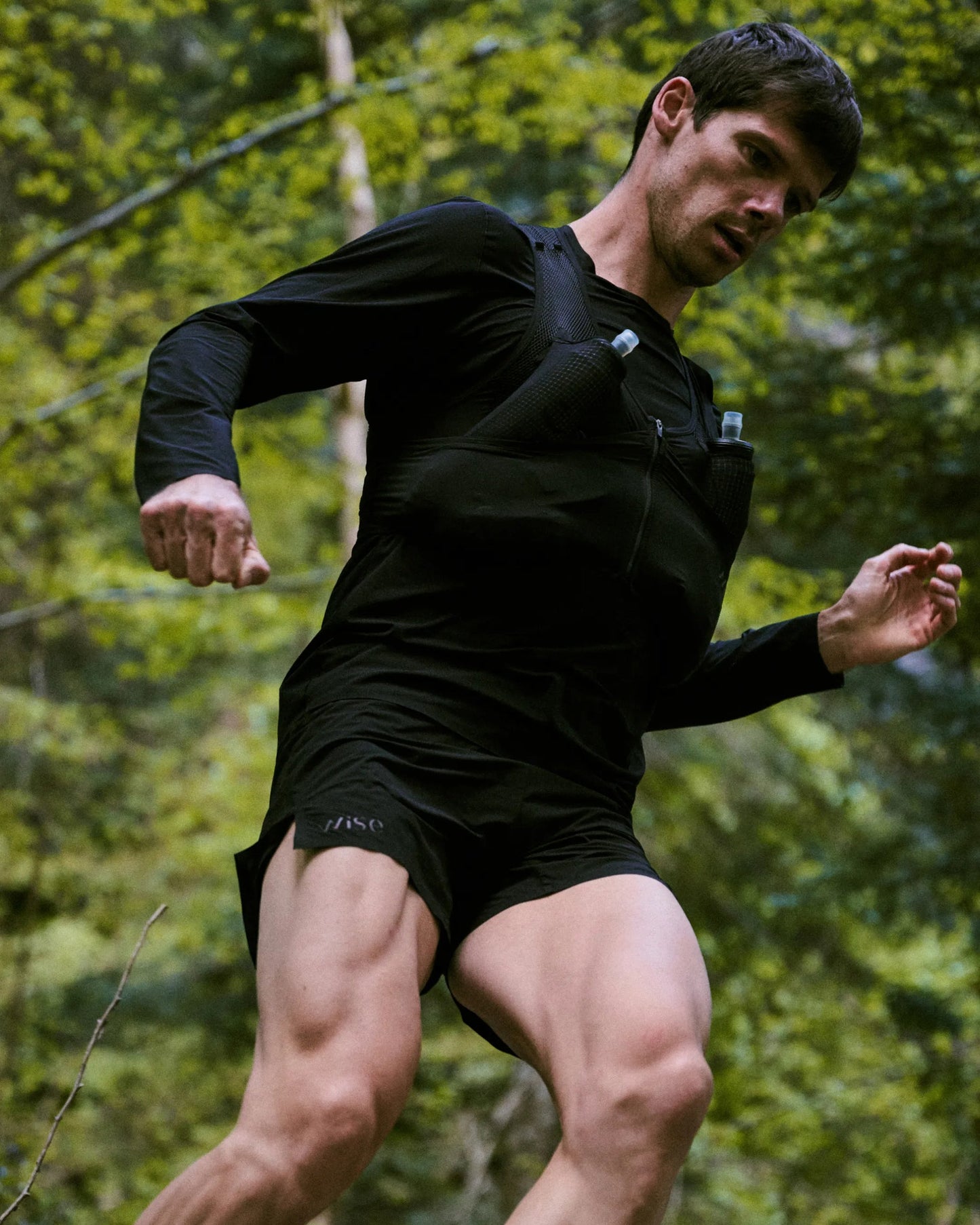 Wise - Sac Sherpa Race - black - gilet d’hydratation unisexe