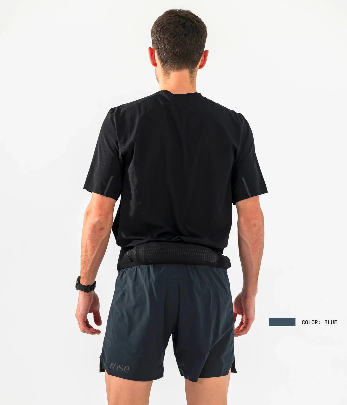 Wise - Short Sherpa Race - black - Short running hommes