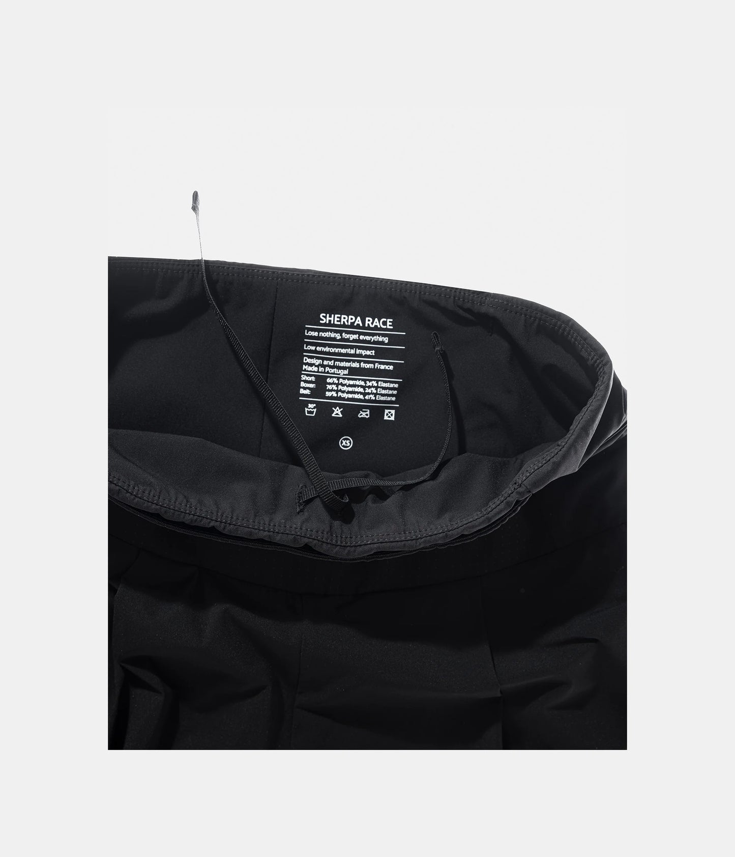 Wise - Short Sherpa Race - black - Short running hommes