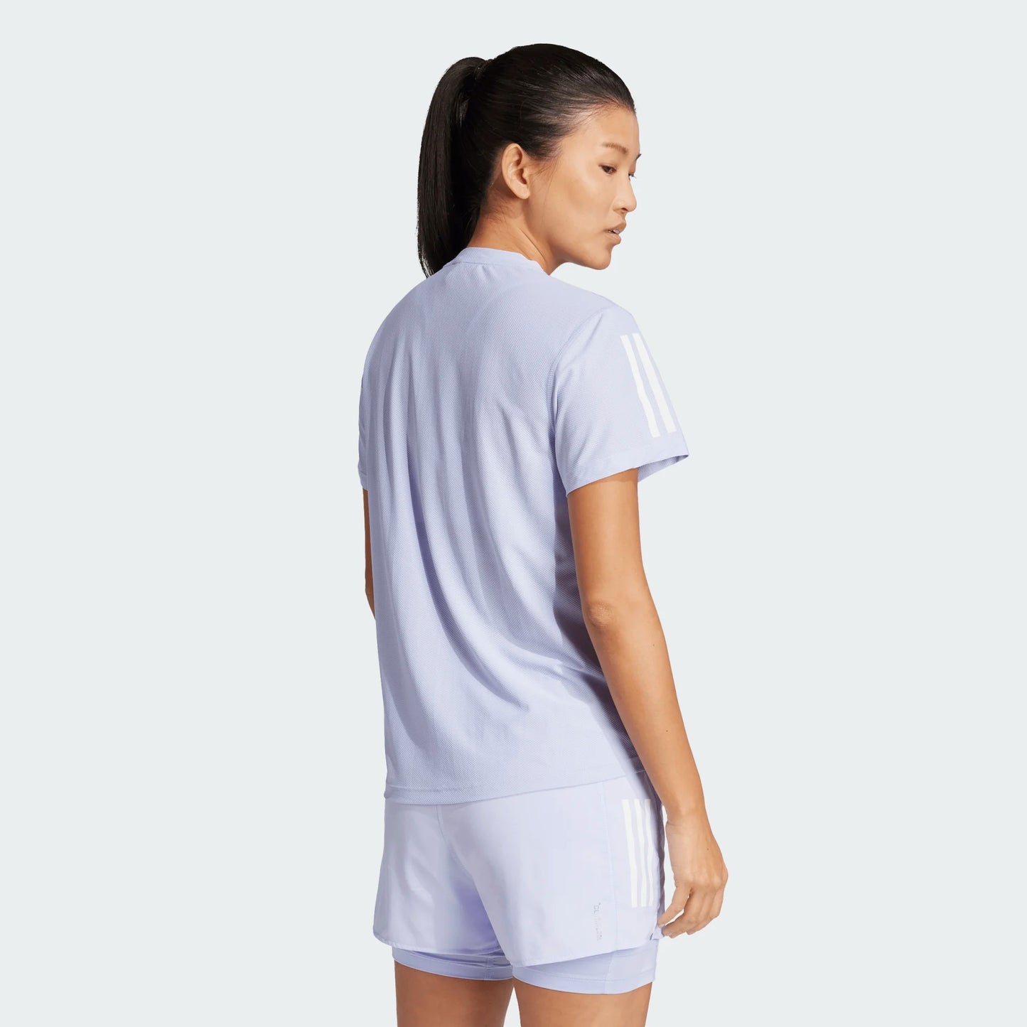 Adidas - W Own The Run Tee - vioton - teeshirt running femmes