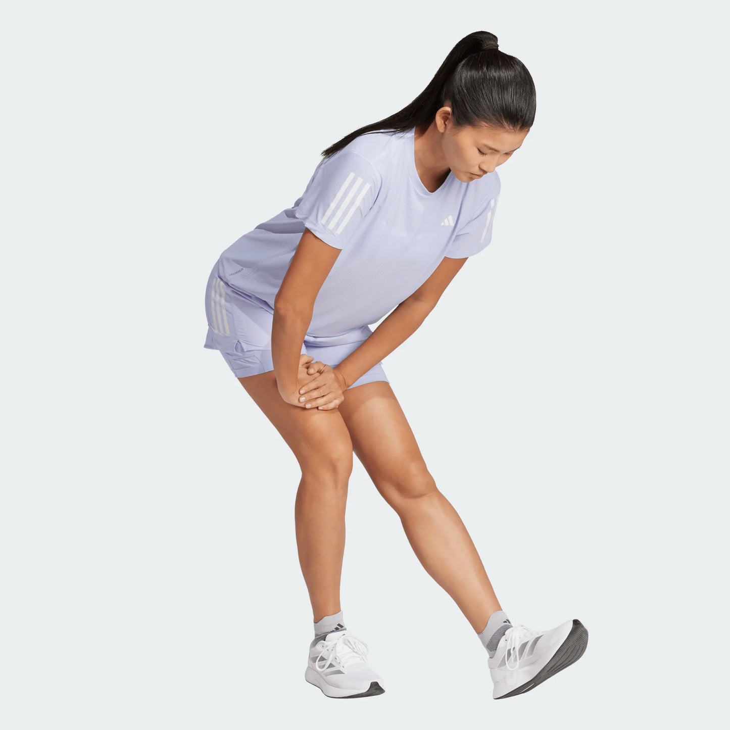 Adidas - W Own The Run Tee - vioton - teeshirt running femmes
