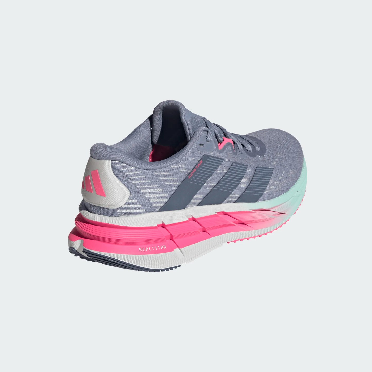 Adidas - Adistar 4 - Silver Violet / Preloved Ink / Lucid Pink - Chaussures running femmes