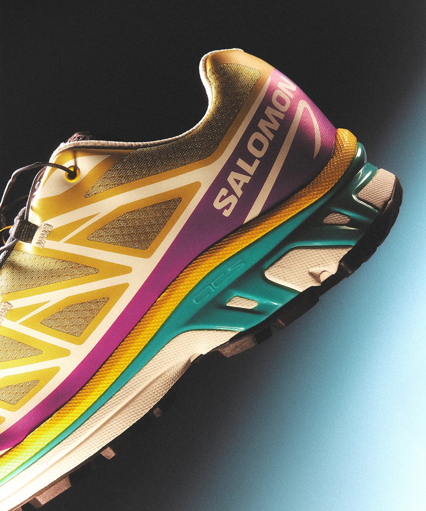 Salomon - XT-6 - Antique Gold / Transparent Yellow / Willowherb - chaussures unisexe