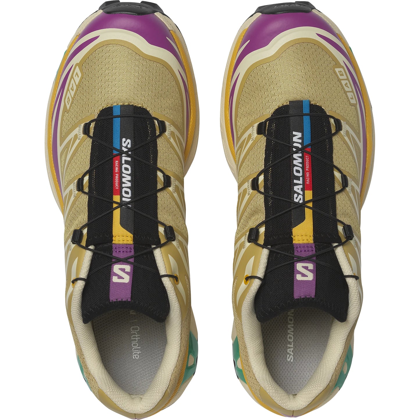 Salomon - XT-6 - Antique Gold / Transparent Yellow / Willowherb - chaussures unisexe