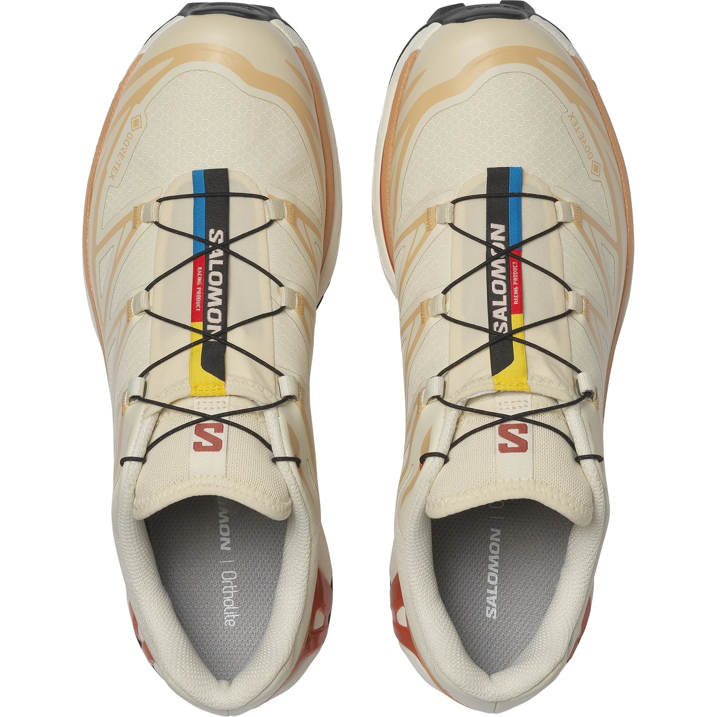 Salomon - XT-6 Gore-Tex - Almond Milk / Soft Clay / Burnt Ochre - chaussures unisexe