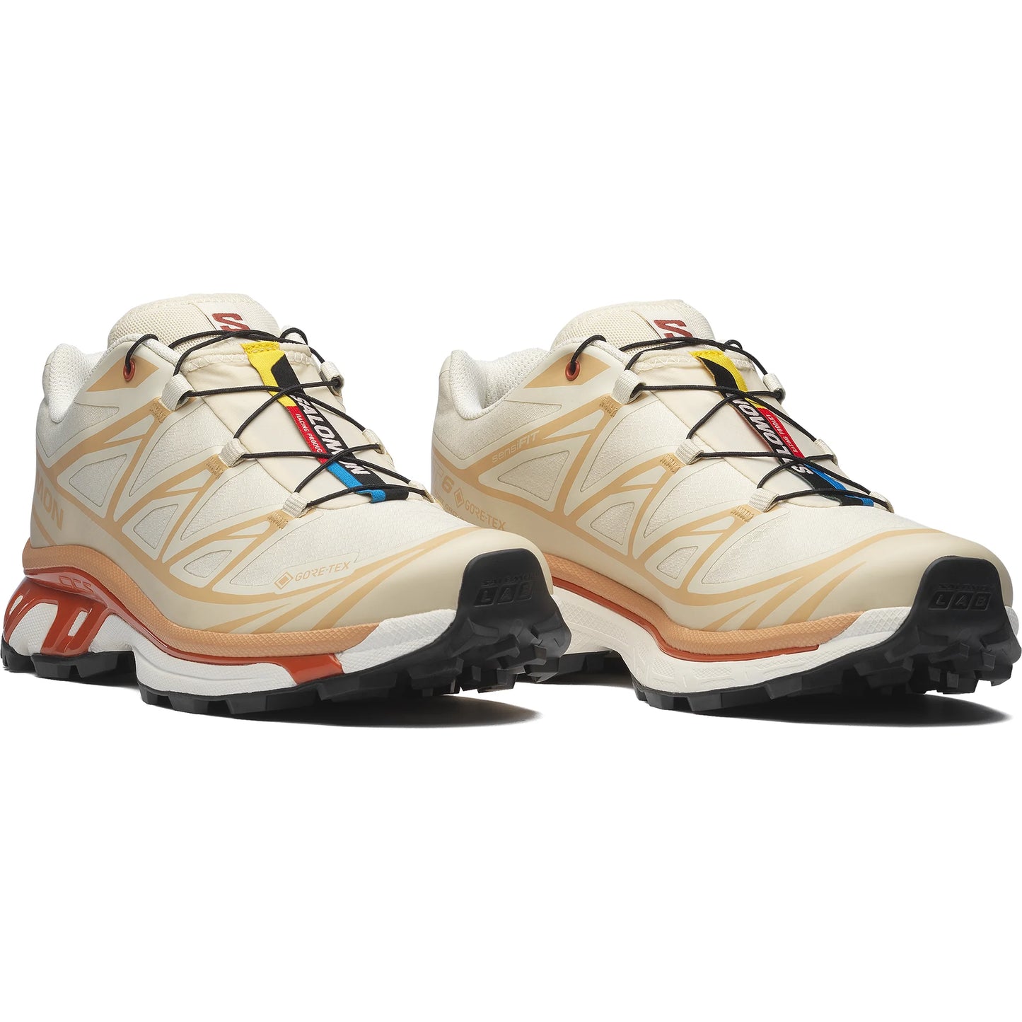 Salomon - XT-6 Gore-Tex - Almond Milk / Soft Clay / Burnt Ochre - chaussures unisexe