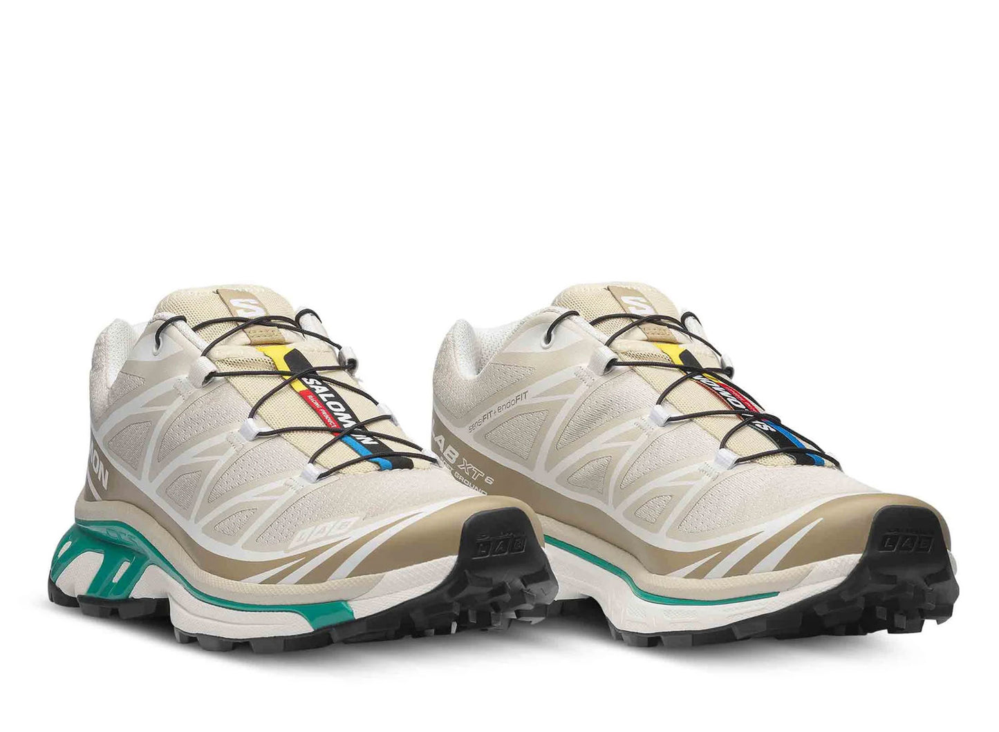 Salomon - XT-6 - Rainy Day / Chinchilla / Dynasty Green - chaussures unisexe