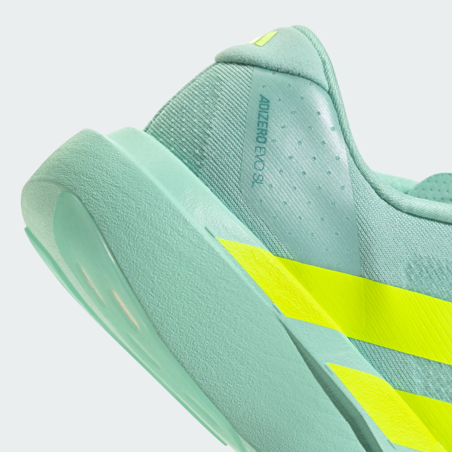Adidas - Adizero Evo SL - Semi Flash Aqua / Lucid Lemon / Mint Ton - Chaussures running femmes