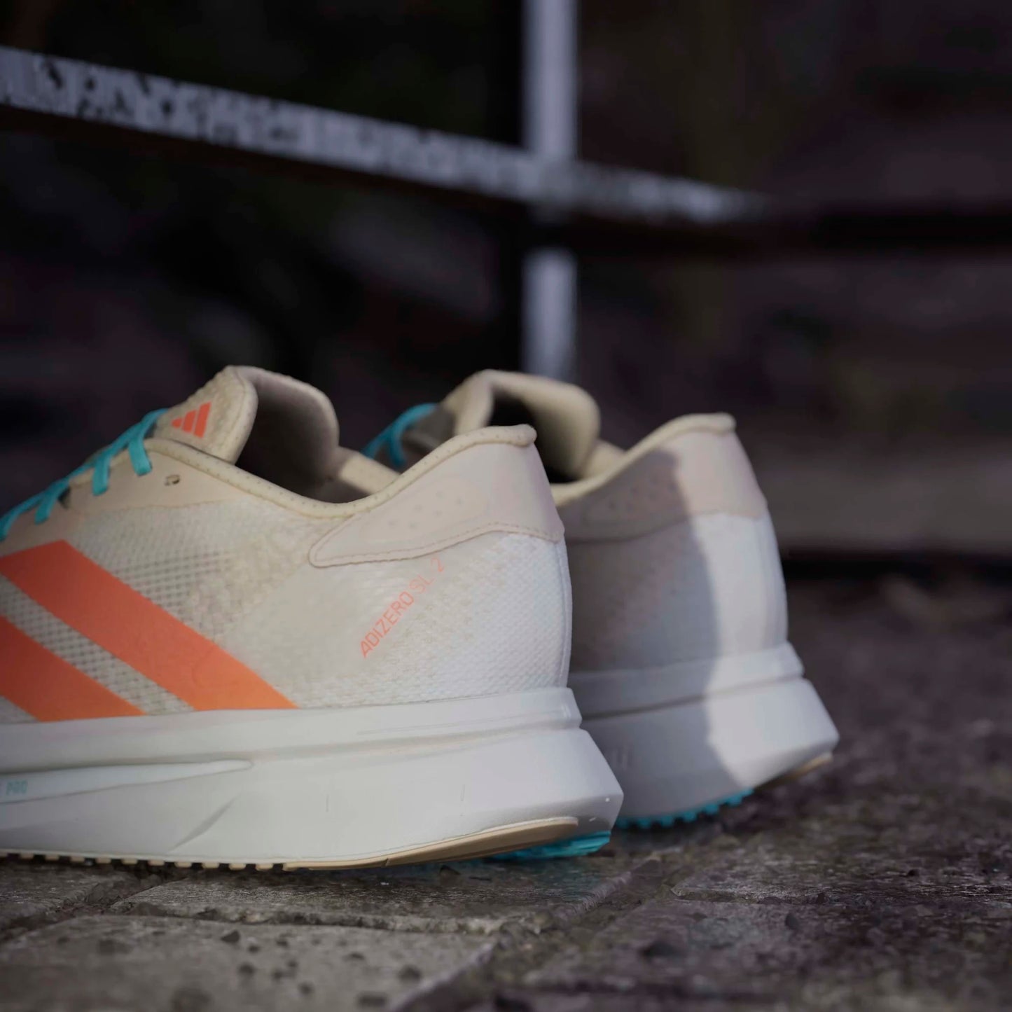 Adidas - Adizero SL2 Womens - Crystal Sand / Semi Coral / Flash Orange - Chaussures de running femmes