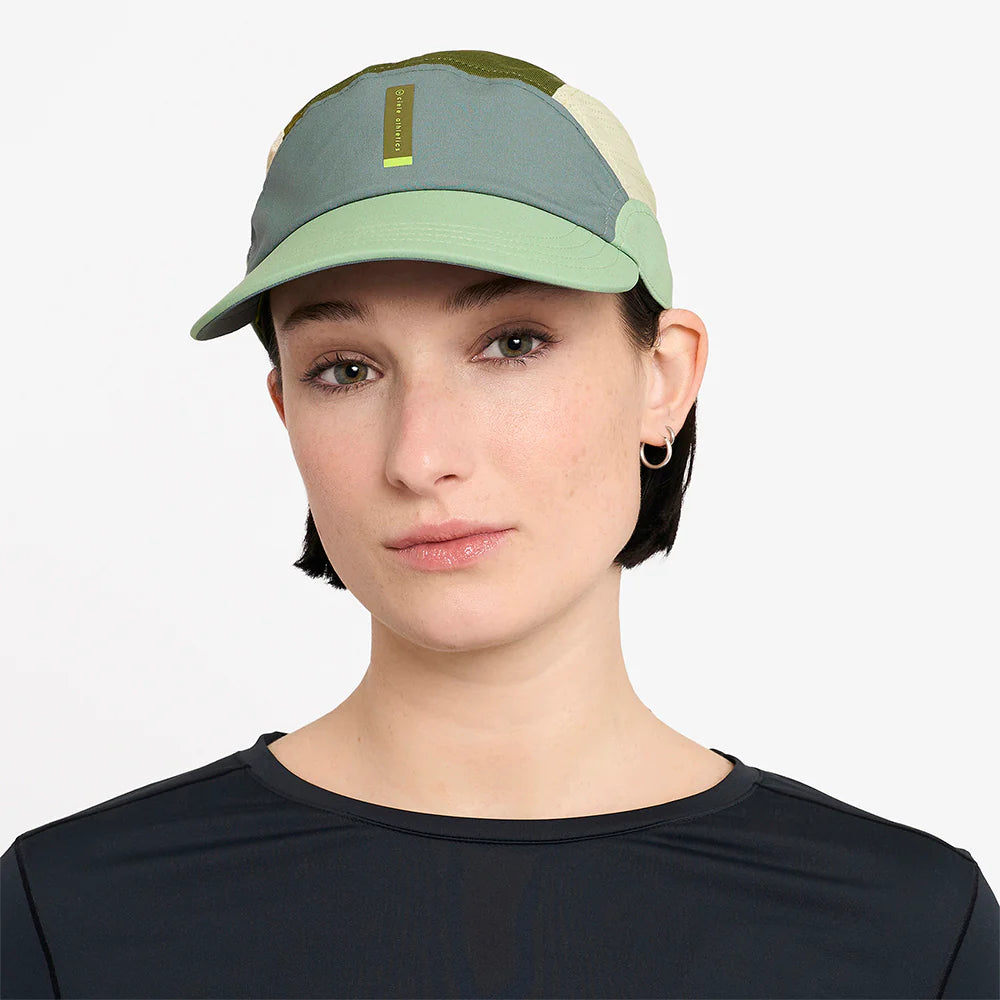 Ciele Athletics - FSTCap SC Comp - Iconic VC - silver pine / glade - casquette running unisexe
