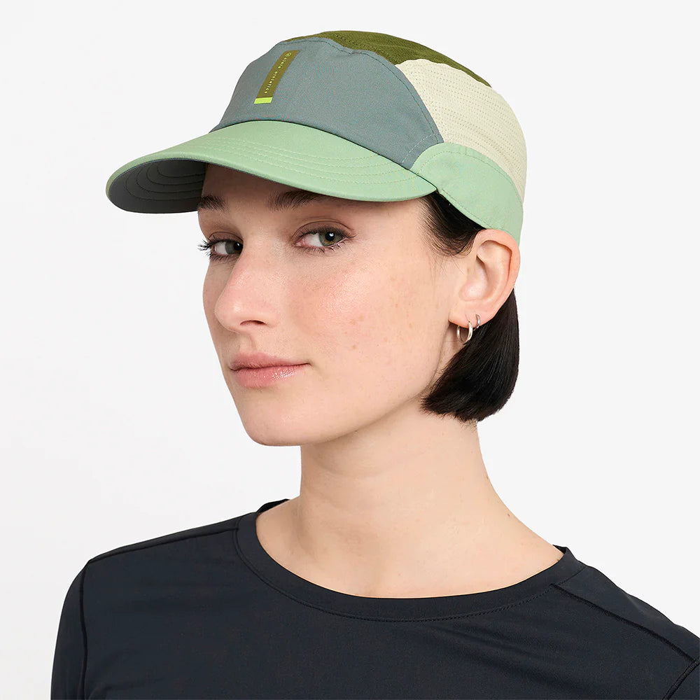 Ciele Athletics - FSTCap SC Comp - Iconic VC - silver pine / glade - casquette running unisexe