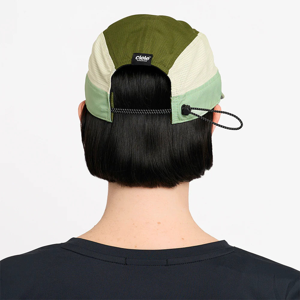 Ciele Athletics - FSTCap SC Comp - Iconic VC - silver pine / glade - casquette running unisexe