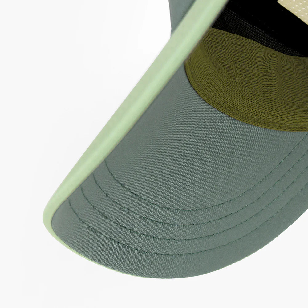 Ciele Athletics - FSTCap SC Comp - Iconic VC - silver pine / glade - casquette running unisexe