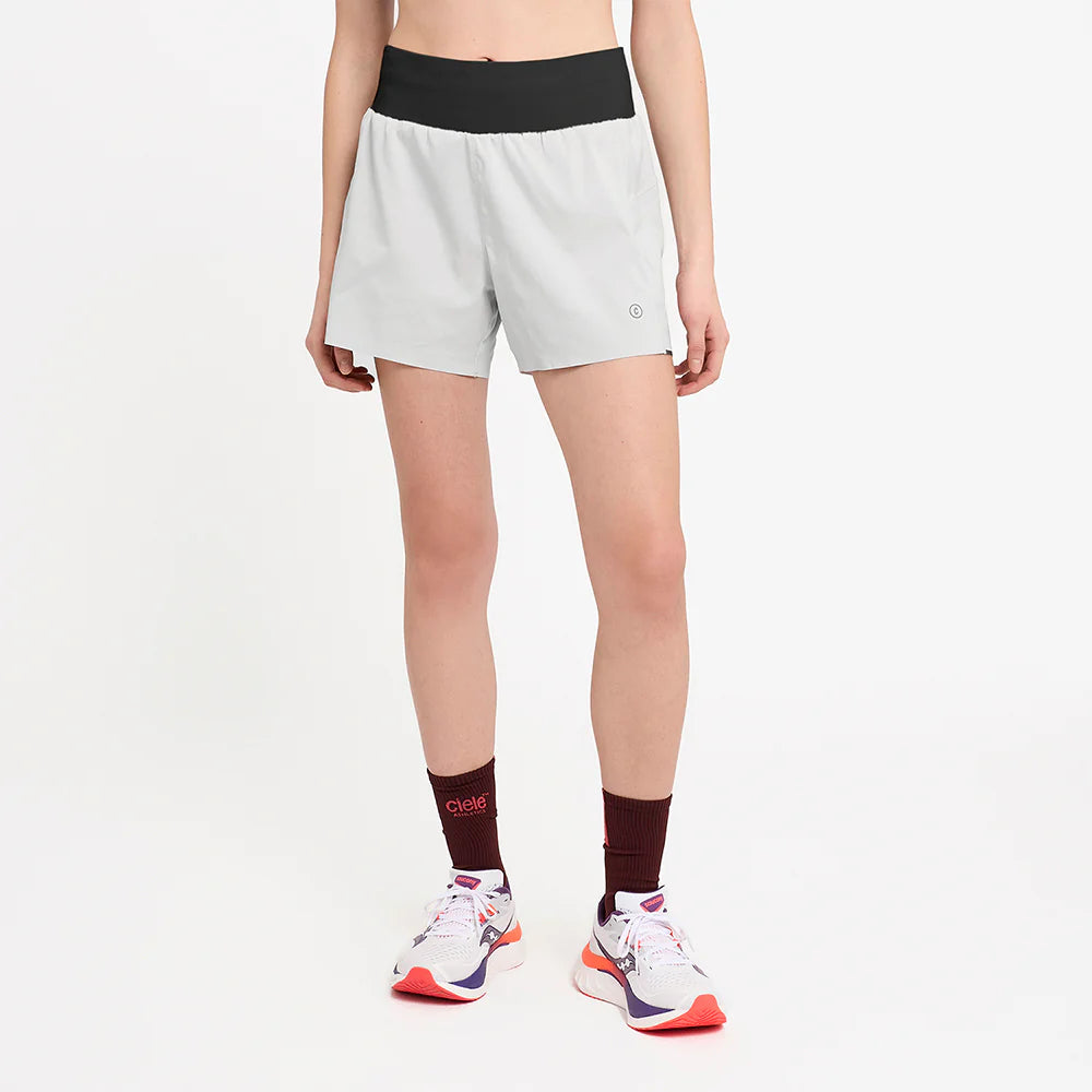 Ciele Athletics - W TRNShort 4" brief - light grey - Short running femmes
