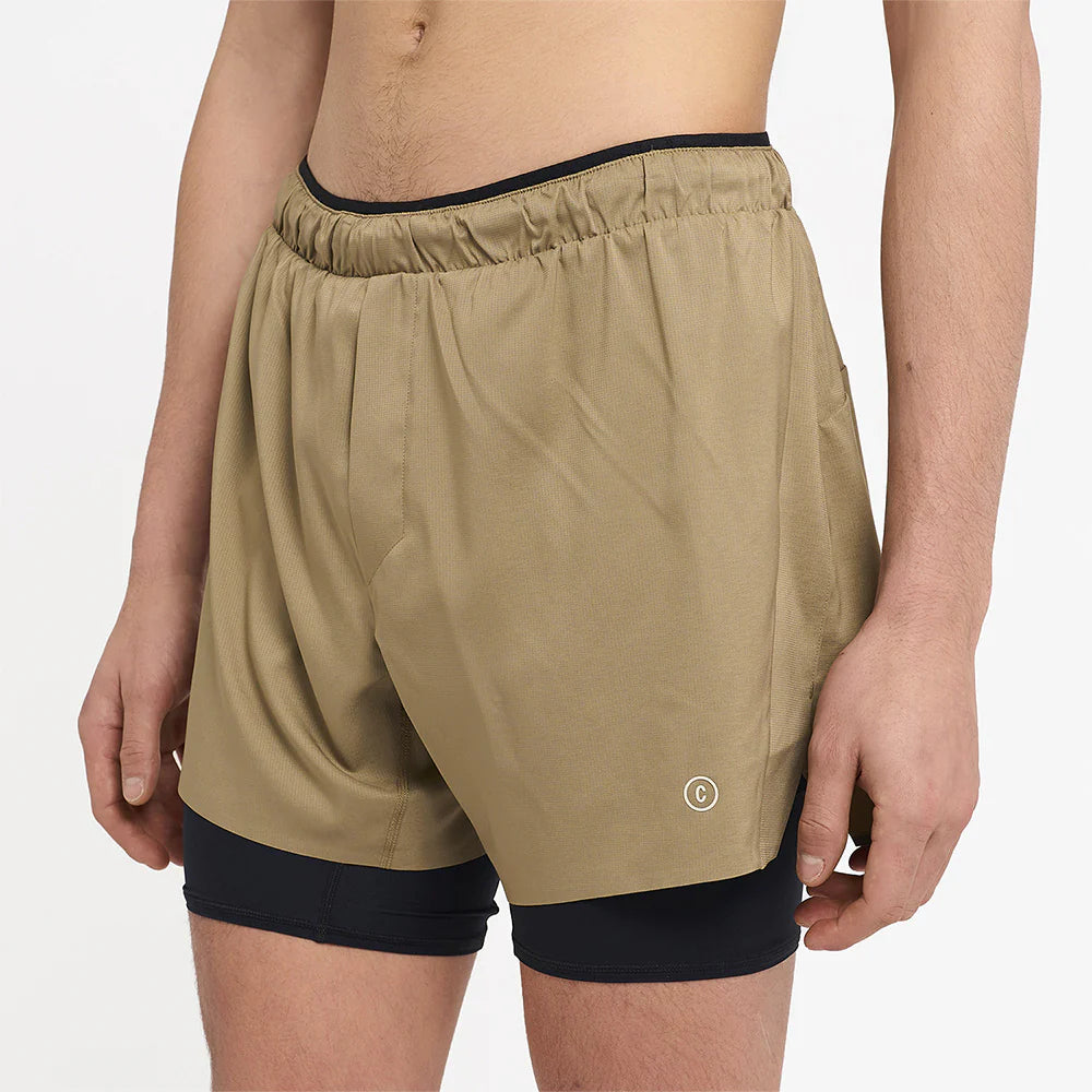 Ciele Athletics - M DLYShort 5" Long Brief - canvas - Short running hommes