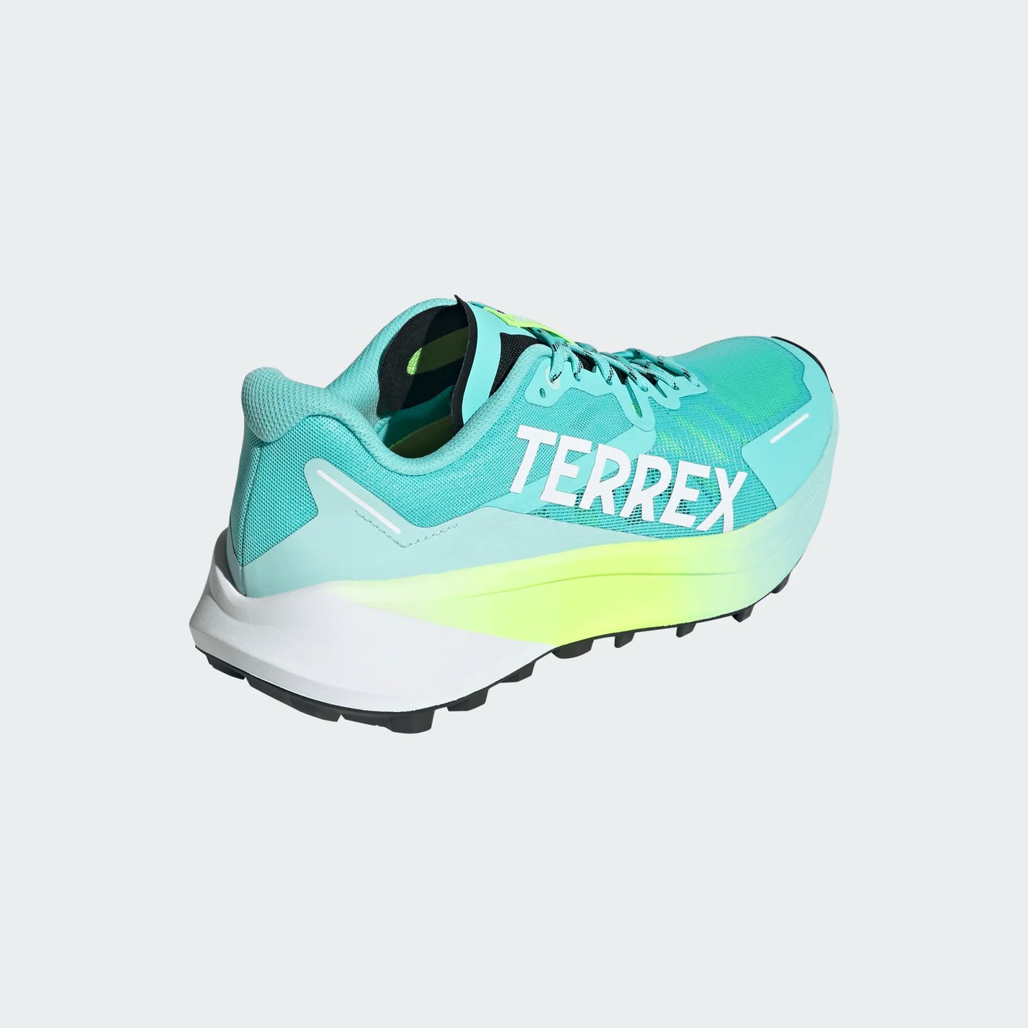 Adidas - Terrex Agravic 3 - Flash Aqua / Cloud White / Lucid Lemon - Chaussures trail running hommes