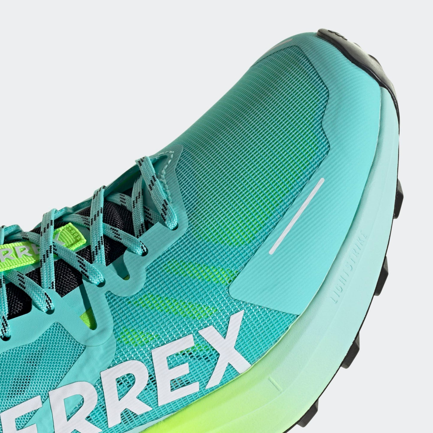 Adidas - Terrex Agravic 3 - Flash Aqua / Cloud White / Lucid Lemon - Chaussures trail running hommes