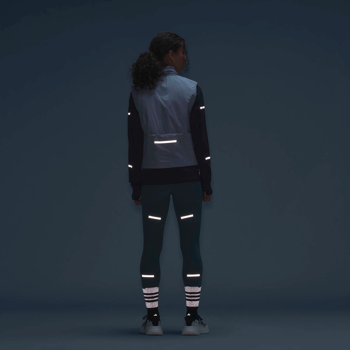 Adidas - ADI365 Vest W - halo silver - Veste running sans manches femmes