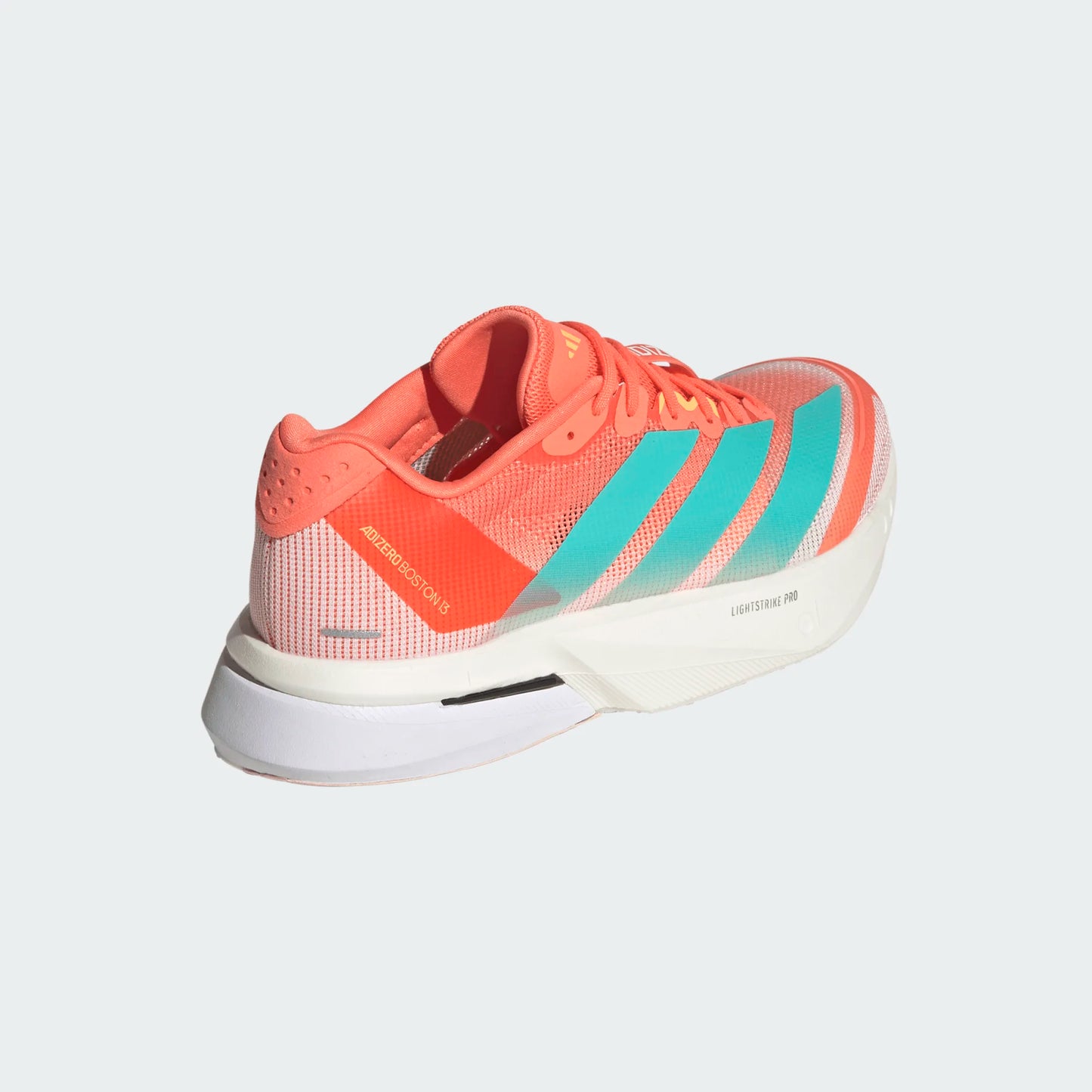 Adidas - Adizero Boston 13 - Semi Coral / Flash Aqua / Flash Orange - Chaussures running femmes
