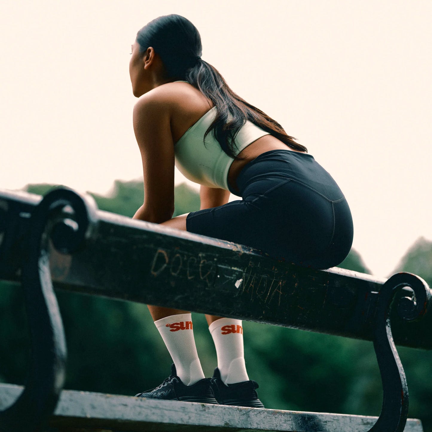 Sums Club - All Seasons Socks - white - Chaussettes Running unisexe