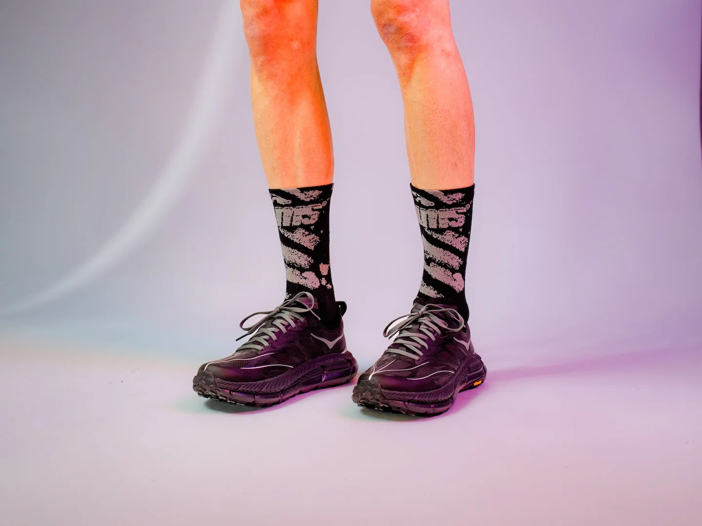 Sums Club - Ascenders Socks - black / grey - Chaussettes Running unisexe