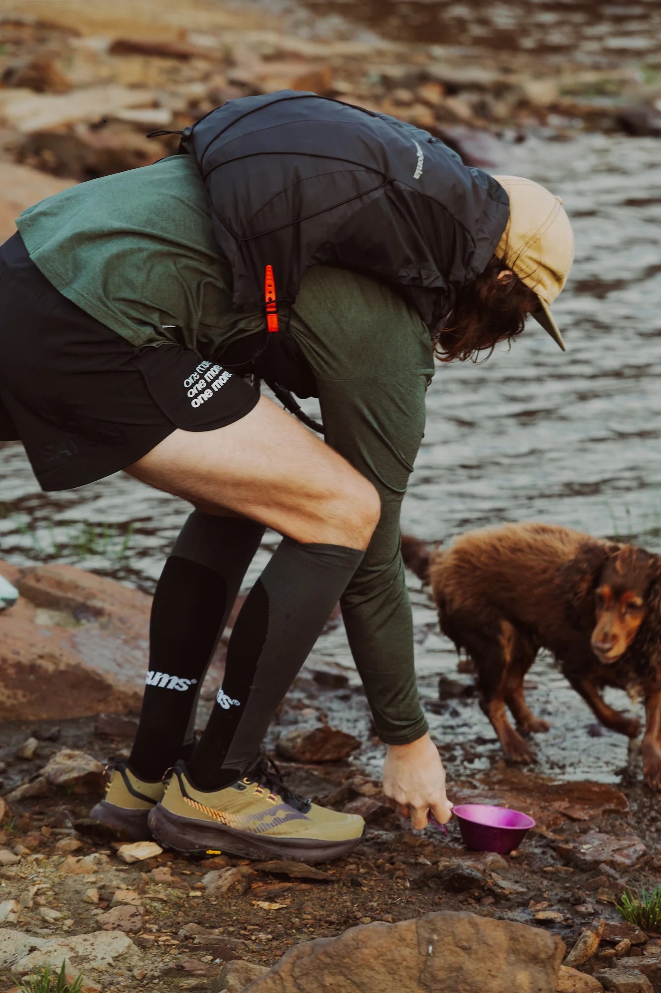 Sums Club - Long Compression Socks - black - Chaussettes Running unisexe