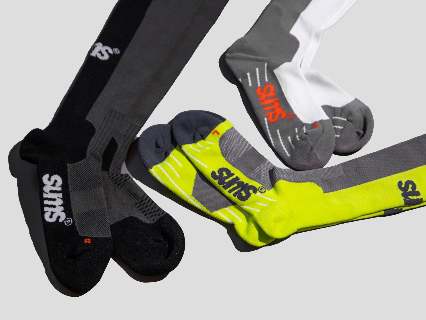 Sums Club - Long Compression Socks - black - Chaussettes Running unisexe