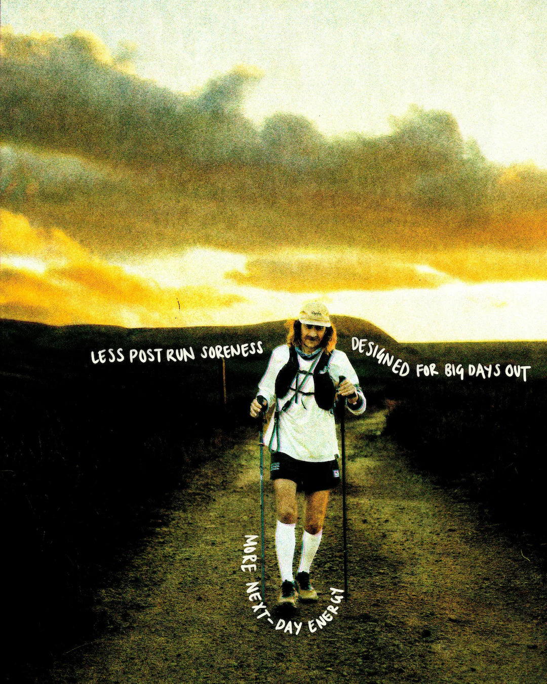 Sums Club - Long Compression Socks - white - Chaussettes Running unisexe