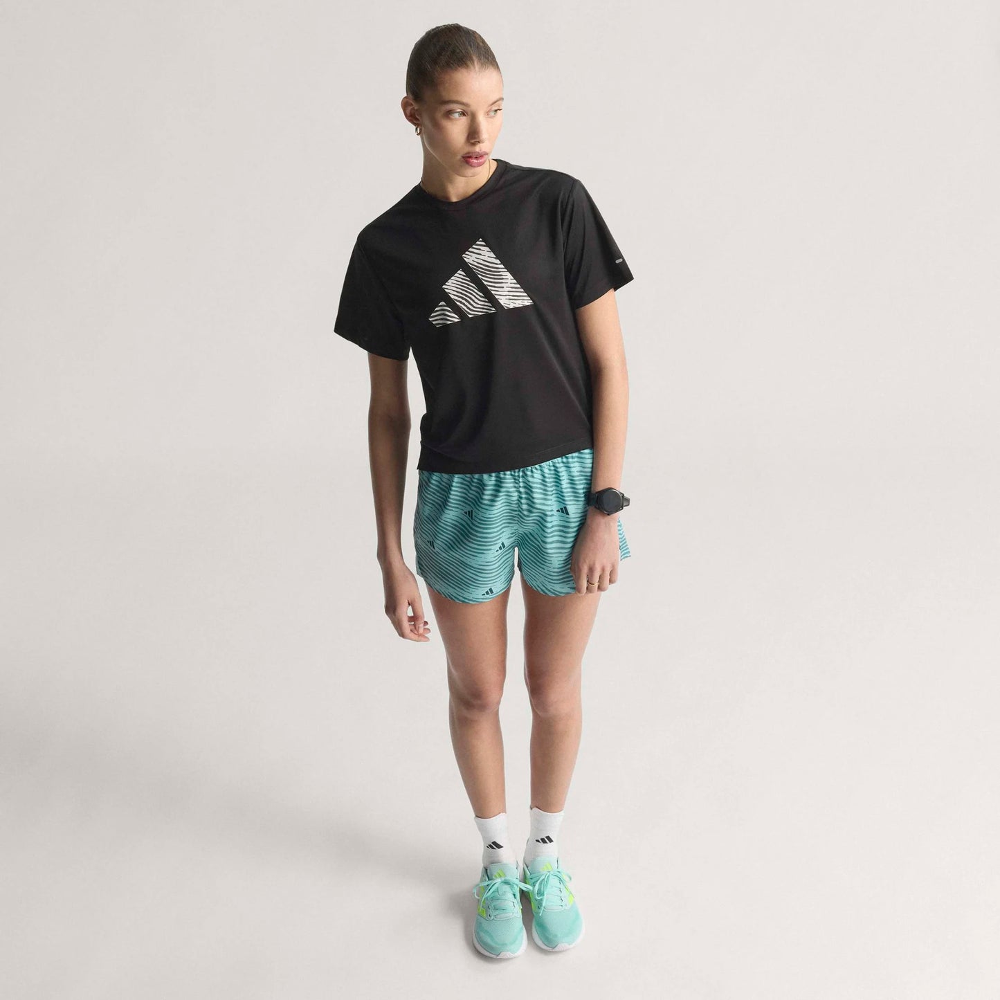 Adidas - ADI365 E Tee - black - teeshirt running femmes