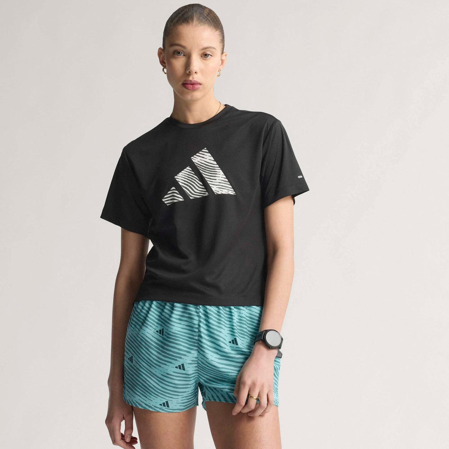 Adidas - ADI365 E Tee - black - teeshirt running femmes