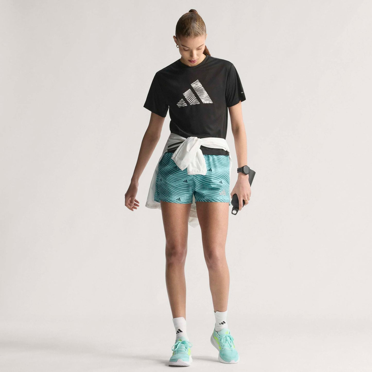 Adidas - ADI365 E Tee - black - teeshirt running femmes