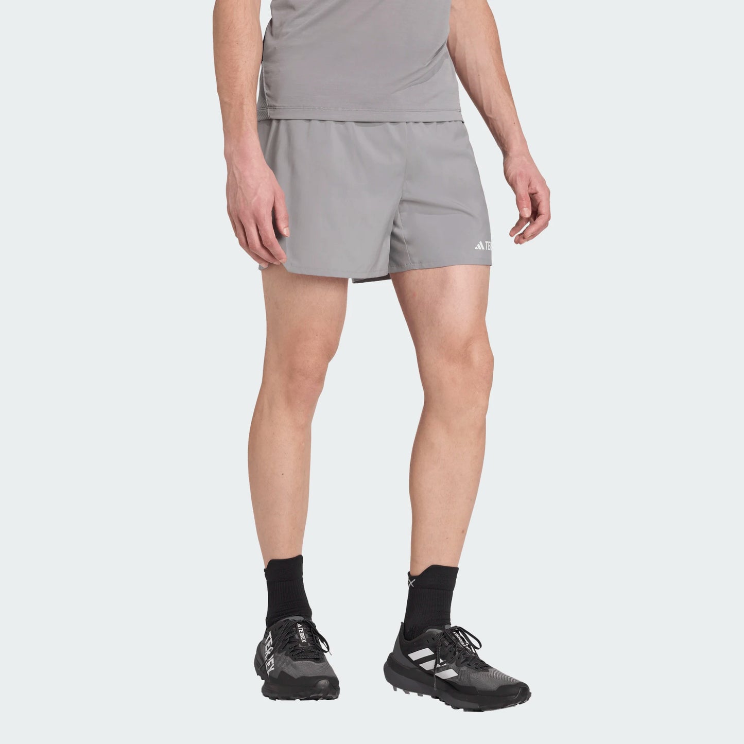 Adidas - Terrex Xperior Short 5” - grey three - Short running hommes
