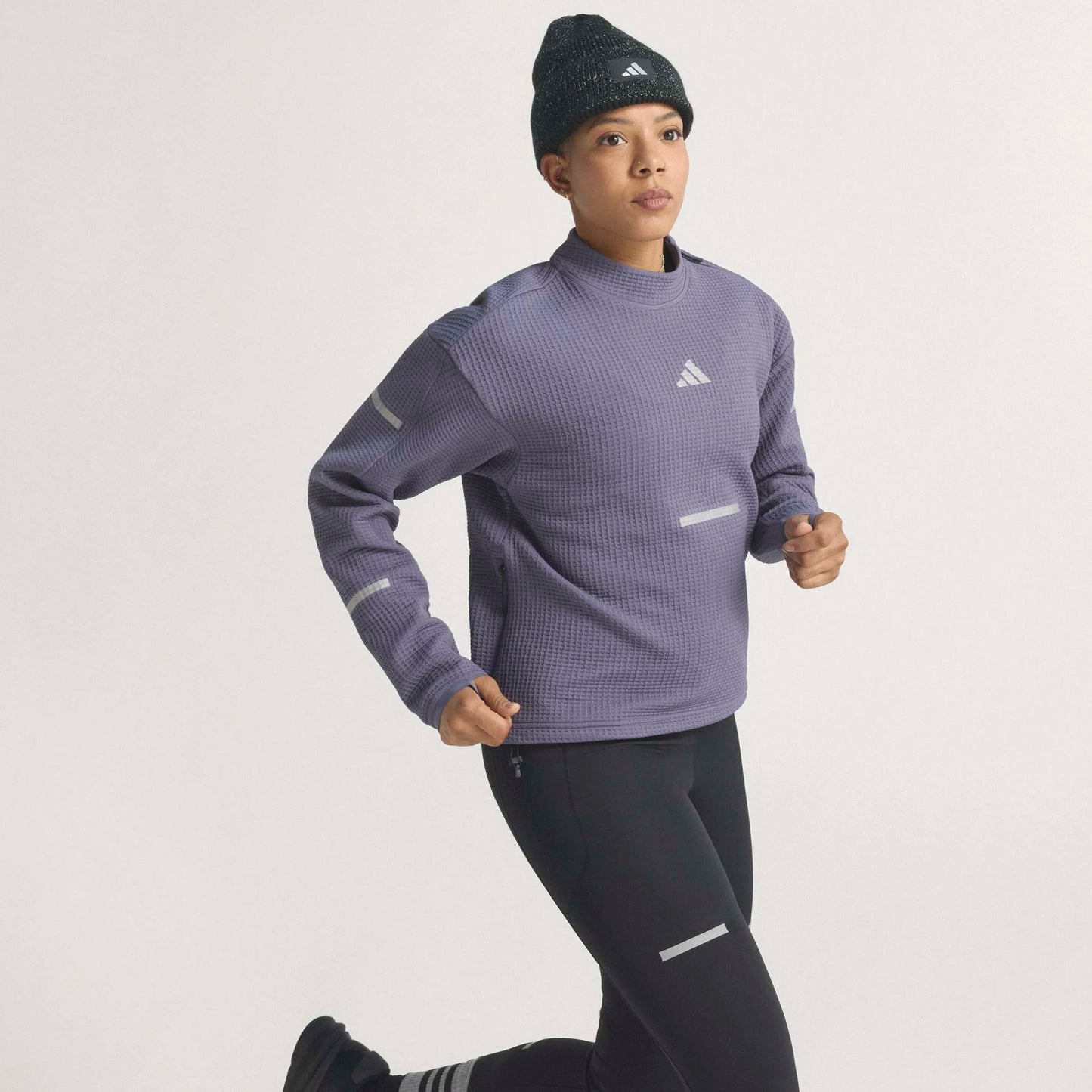 Adidas - ADI365 Crew - preloved violet - sweat-shirt Running femmes