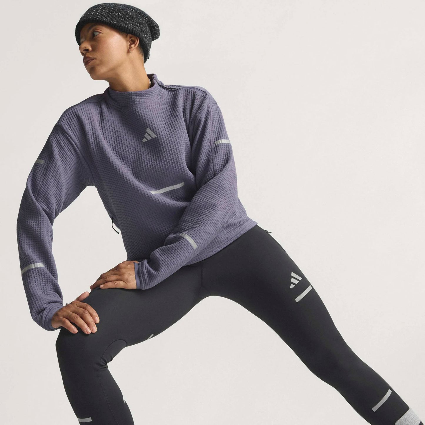 Adidas - ADI365 Crew - preloved violet - sweat-shirt Running femmes