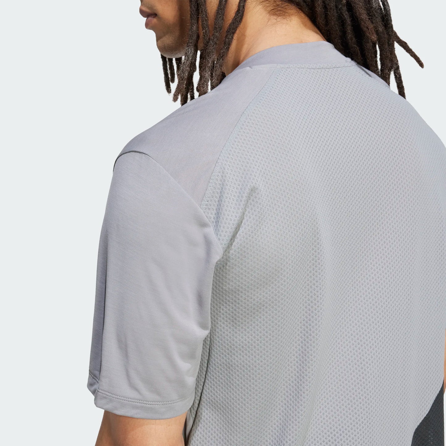 Adidas - Xperior Tee - grey - teeshirt running hommes