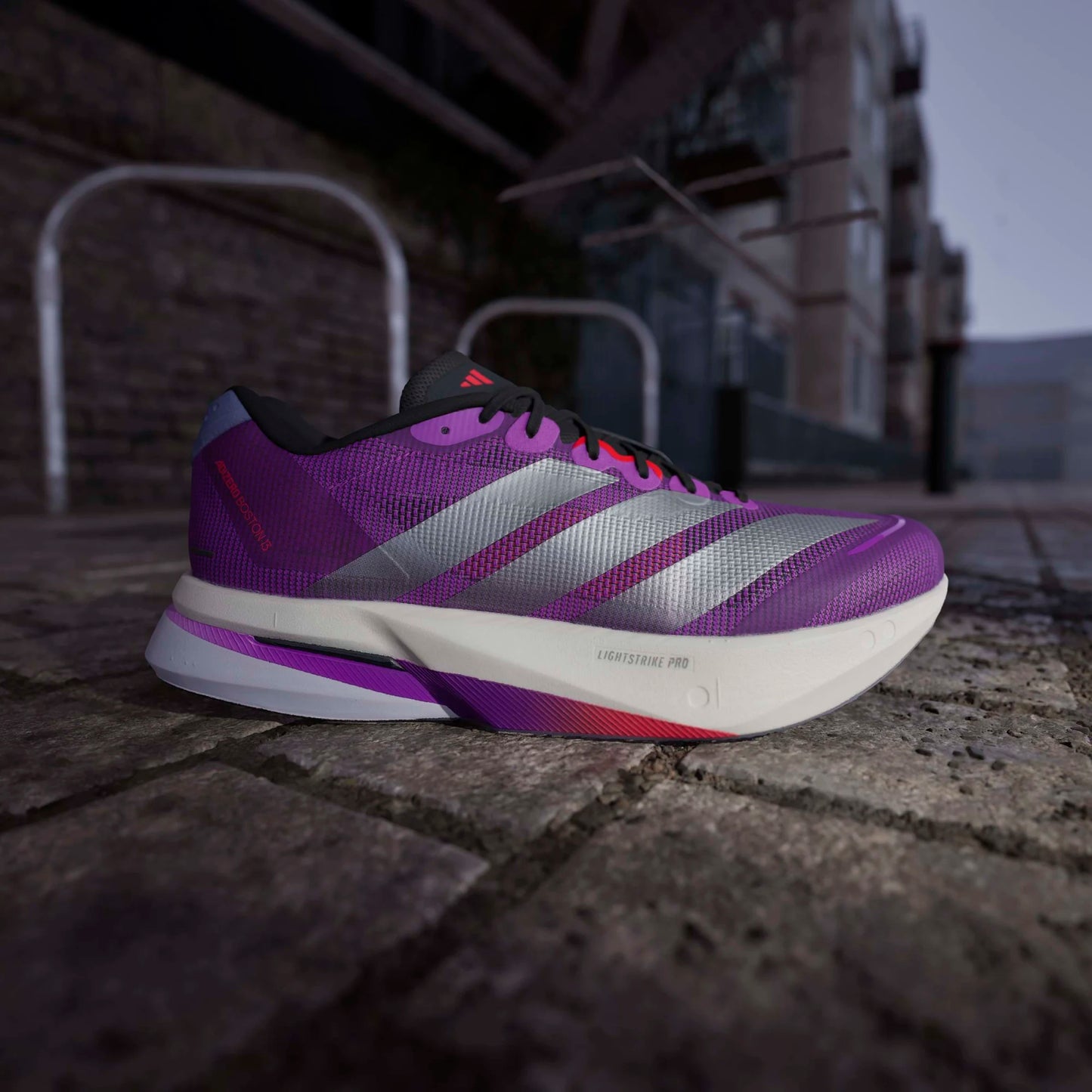 Adidas - Adizero Boston 13 - violet - Chaussures running hommes