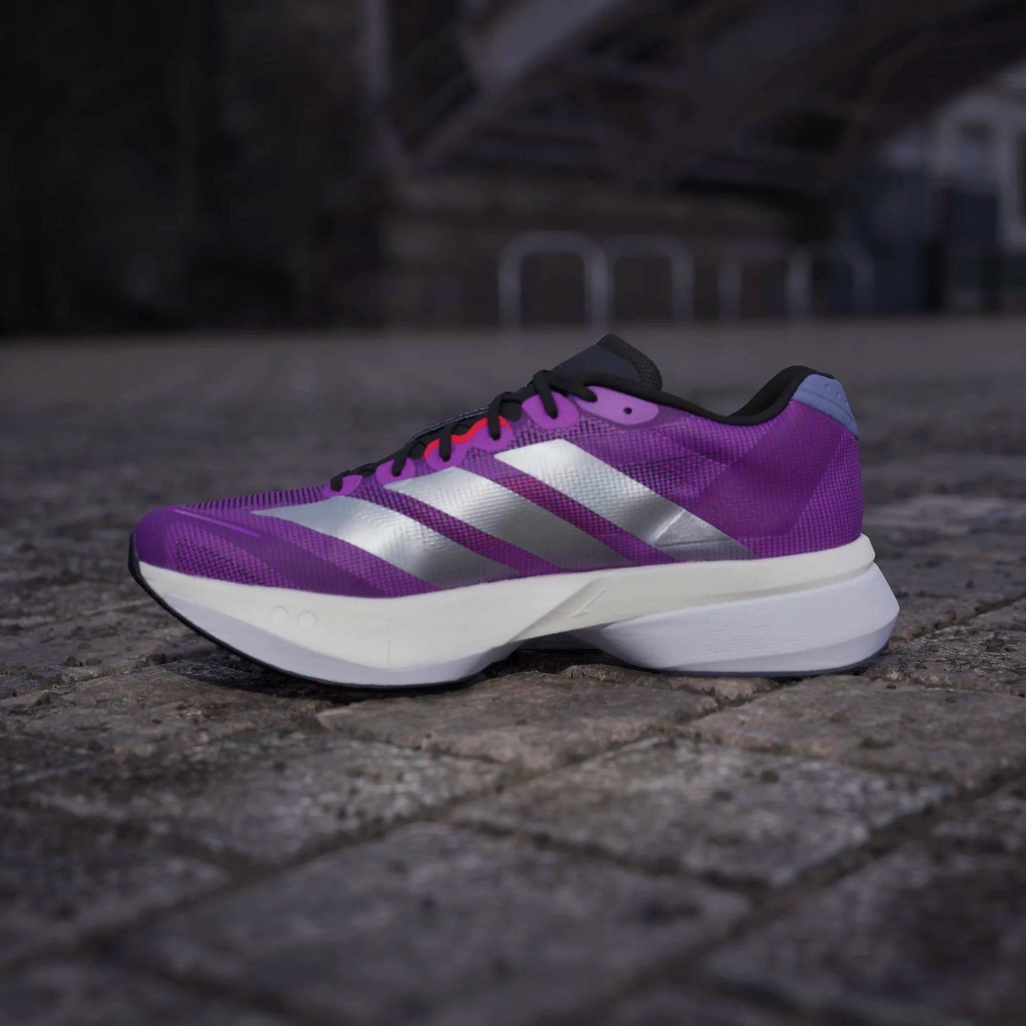 Adidas - Adizero Boston 13 - violet - Chaussures running hommes
