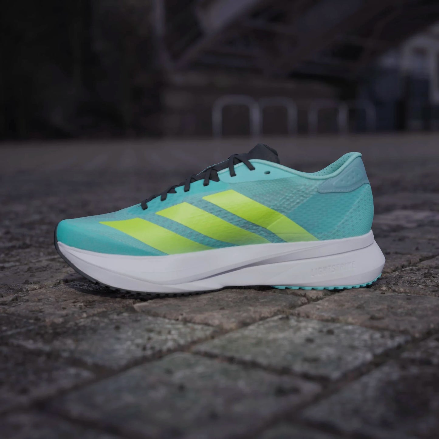 Adidas - Adizero SL2 - flash aqua / lucid lemon - Chaussures de running hommes
