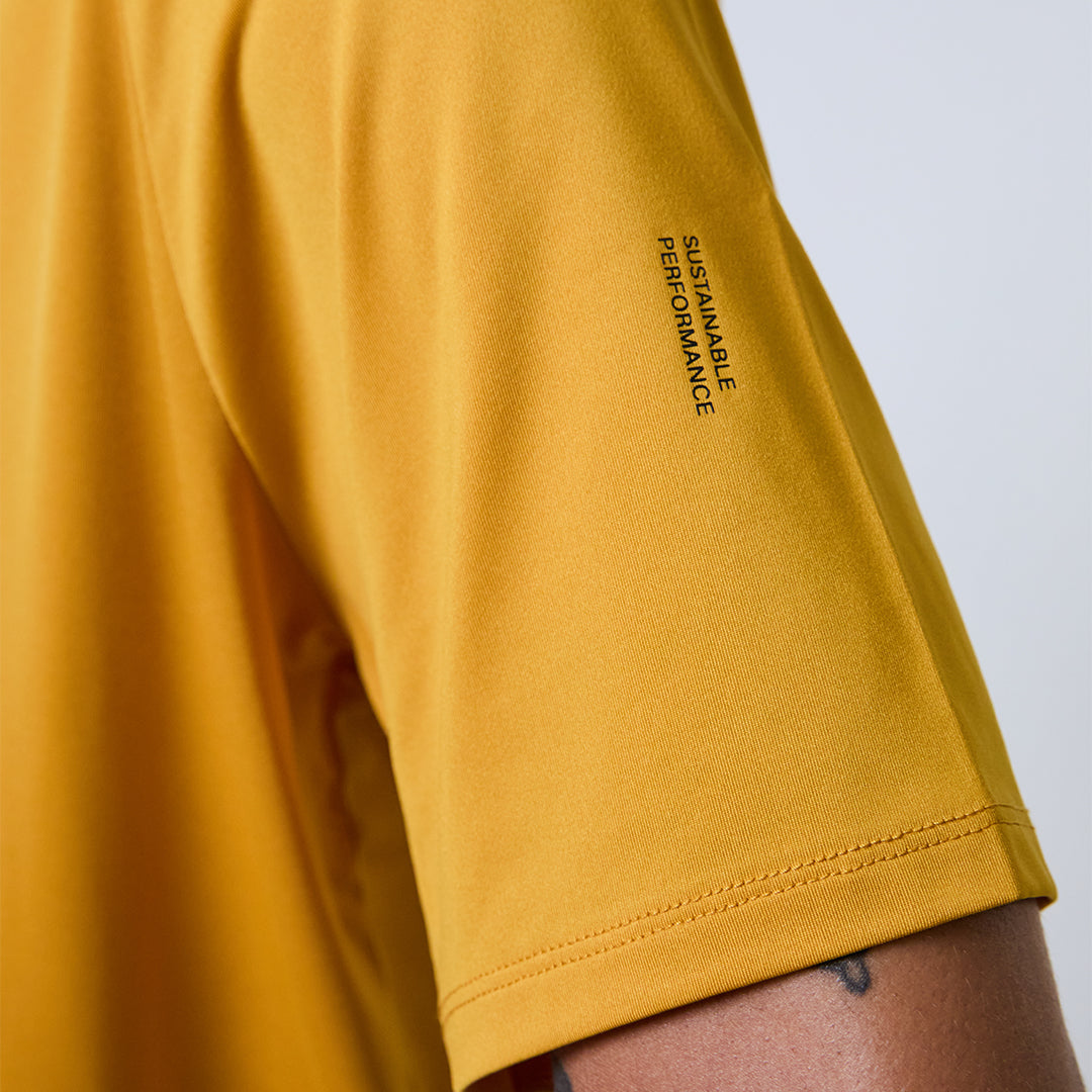 Act Running - ShellLight™️ Running T-Shirt - moutarde - teeshirt running hommes