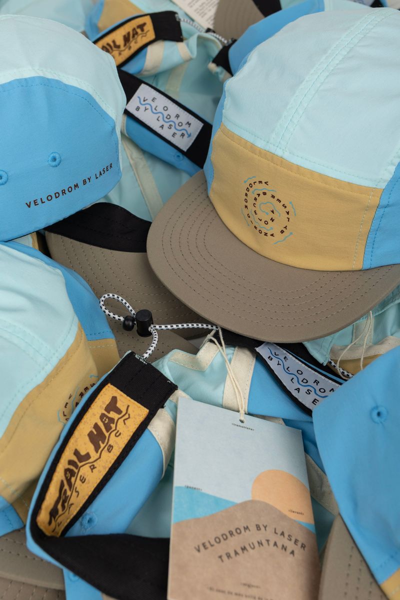 Laser Barcelona X VELODROM - Tramuntana Trail 5 Panel Hat - multi - Casquette running unisexe