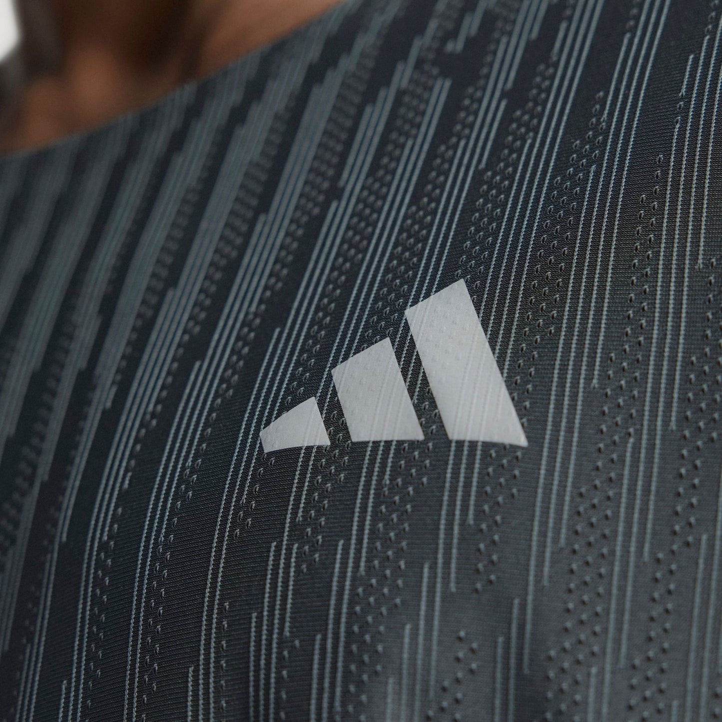 Adidas - Adi365 Running Cmimacool+ Tee - black / grey six - teeshirt running hommes