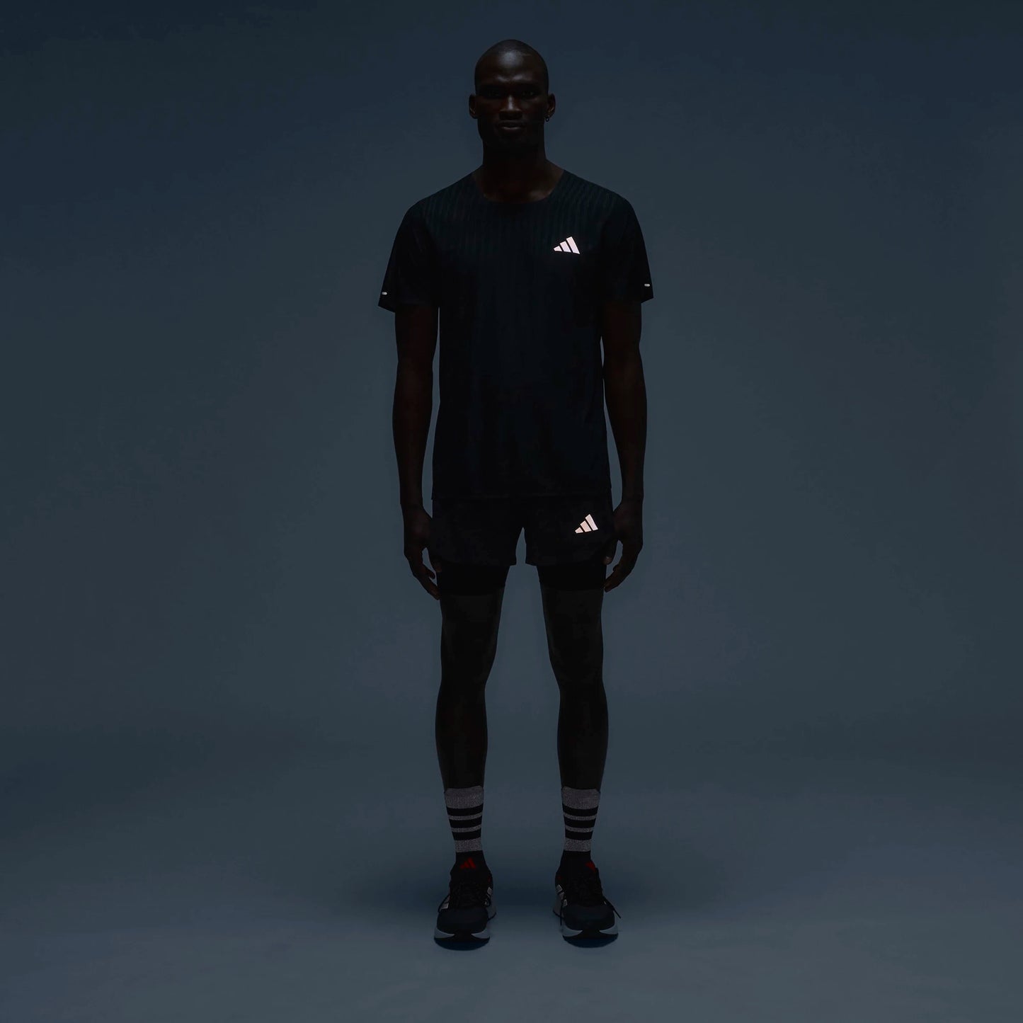 Adidas - Adi365 Running Cmimacool+ Tee - black / grey six - teeshirt running hommes