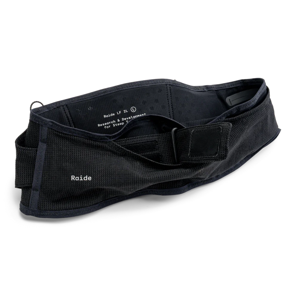 Raide Research - LF 2L - black - Ceinture running unisexe
