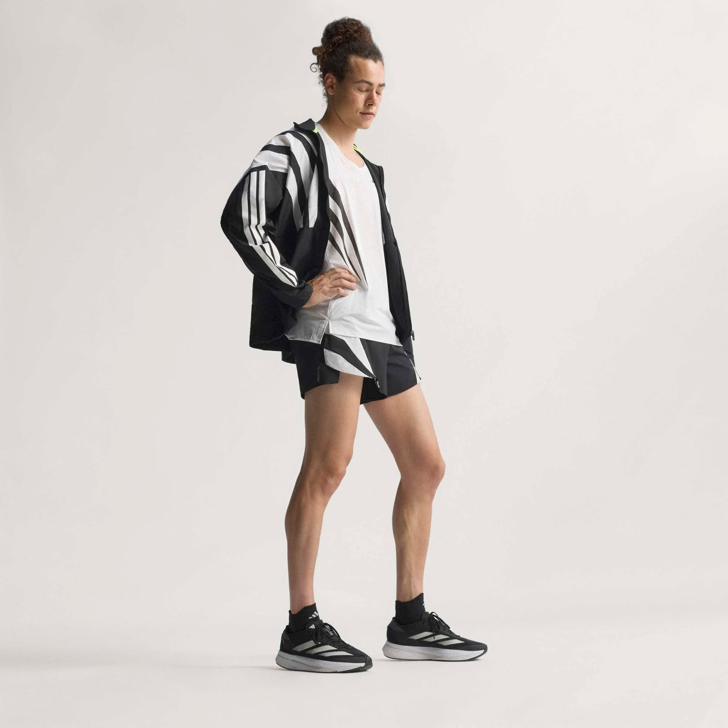 Adidas - Adizero Archive Singlet - white - Débardeur running hommes