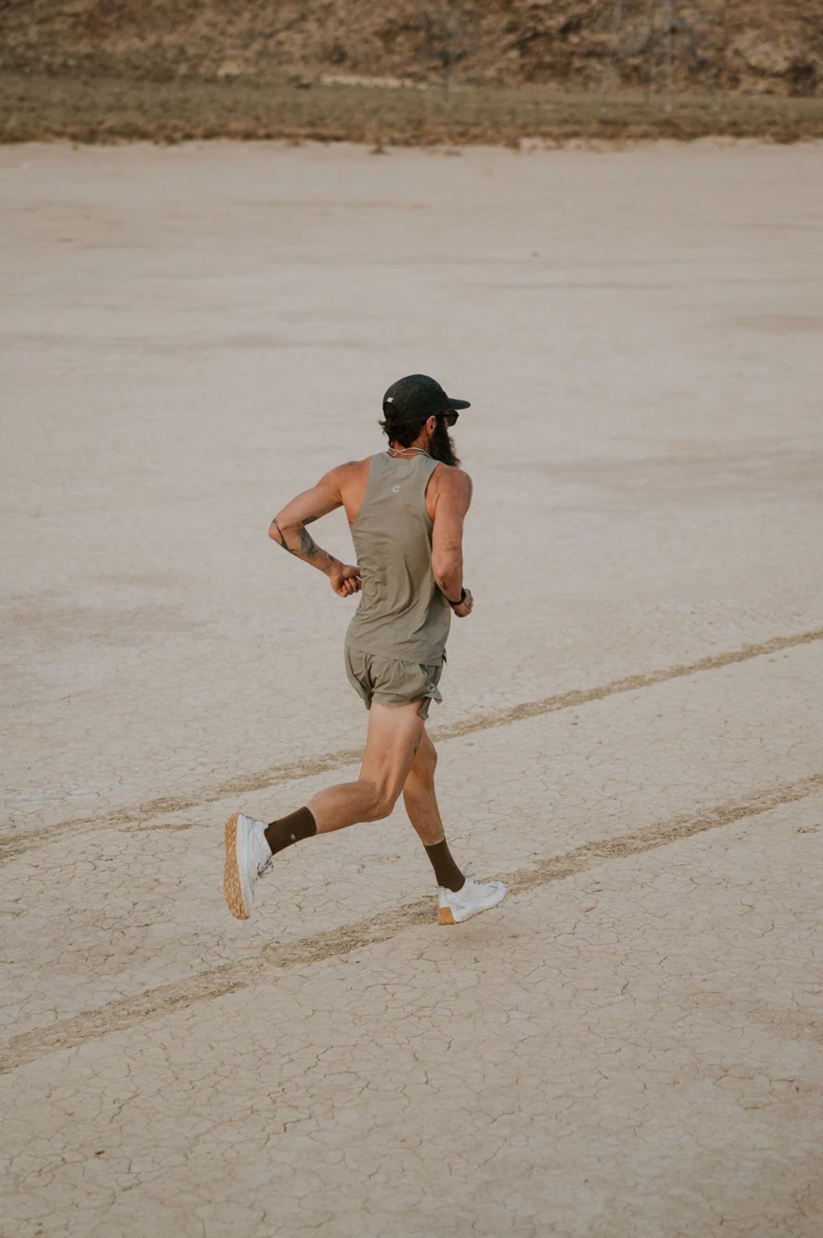 Currently - C-R™ Pro Singlet - Gray - débardeur Running hommes