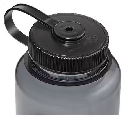 Nalgene - 32oz (1L) Wide Mouth Sustain Water Bottle - grey / black - bouteille/gourde