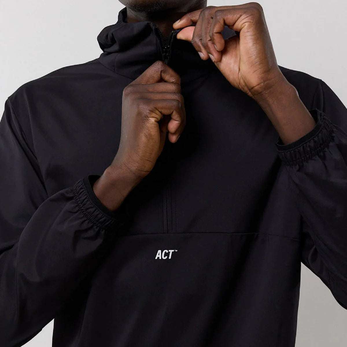 Act Running - ThermoShell Hoodie - black - Vetse Running hommes