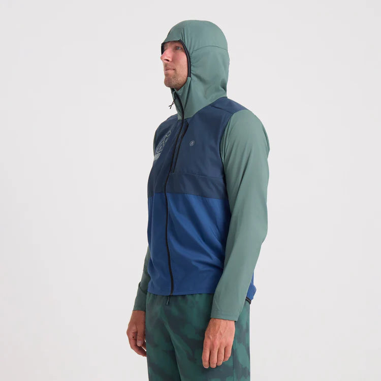 Roark Run Amok - Secondwind 3.0 Jacket Packable - slate green - veste running hommes