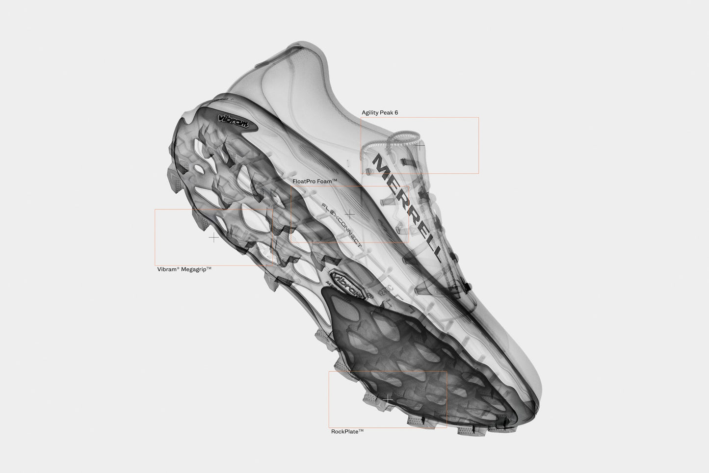 Merrell - Agility Peak 6 - dark blue - chaussures Trail running hommes